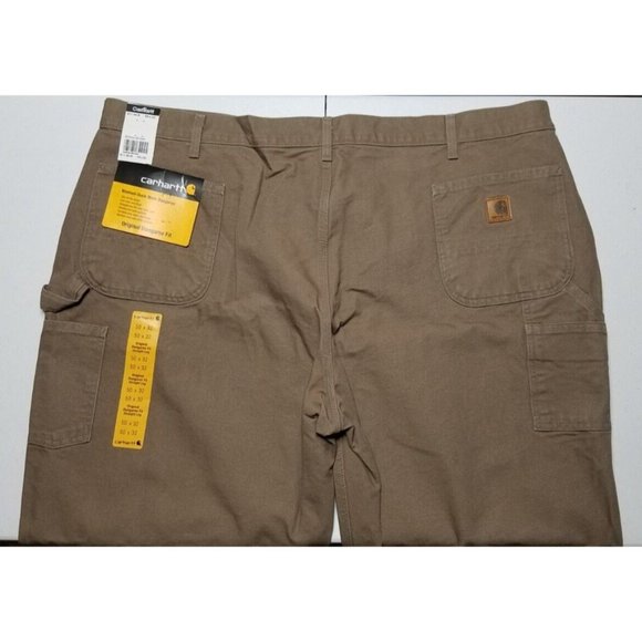Carhartt Other - Carhartt Washed Duck Work Dungaree Utility Pants Original Fit NWT Men's 50x32